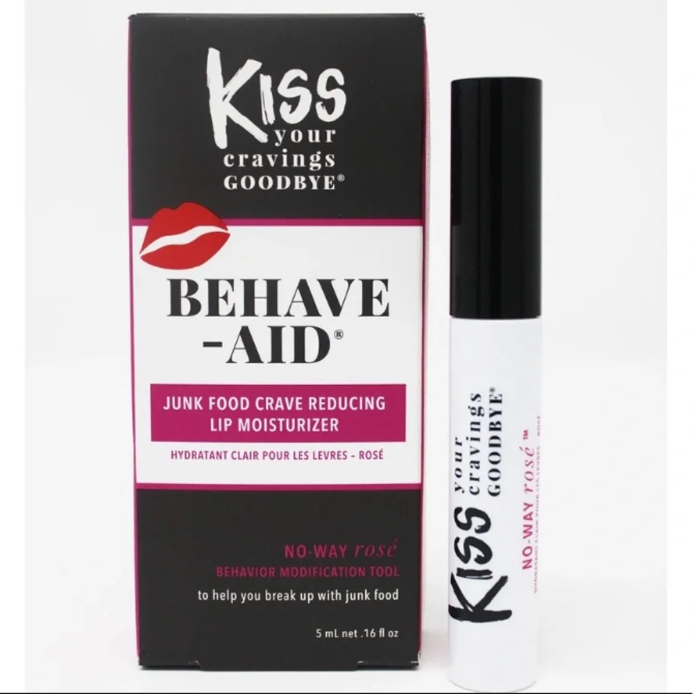 NWT KISS YOUR CRAVINGS GOODBYE® BEHAVE-AID® No-Way Rosé